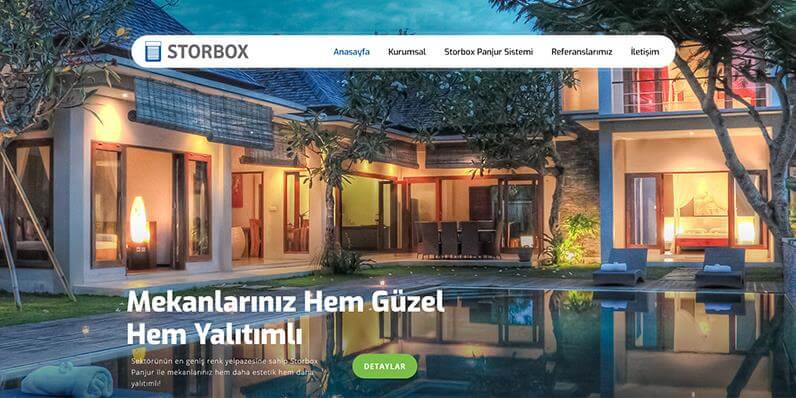 Storbox Panjur Web Sitemizi Tamamladık