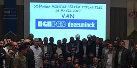 Egepen Deceuninck's Installation Trainings Are Continuing in Van