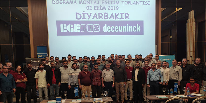 Egepen Deceuninck Montaj Eğitimlerine Diyarbakır’da Devam Ediyor