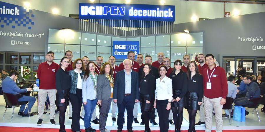 Avrasya Pencere Fuarı’nda Egepen Deceuninck Rüzgarı Esti